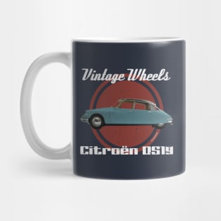 Vintage Wheels - Citroën DS 19 Mug